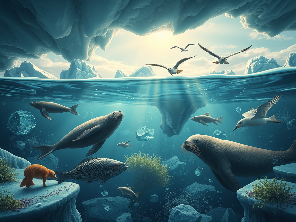 Biodiversiteit in de poolzeeën rond Spitsbergen